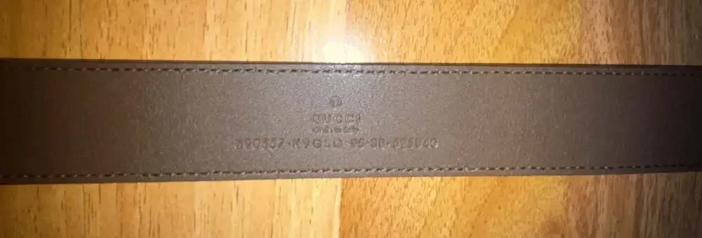 Gucci GG Supreme Monogram Canvas Interlocking G Buckle Belt